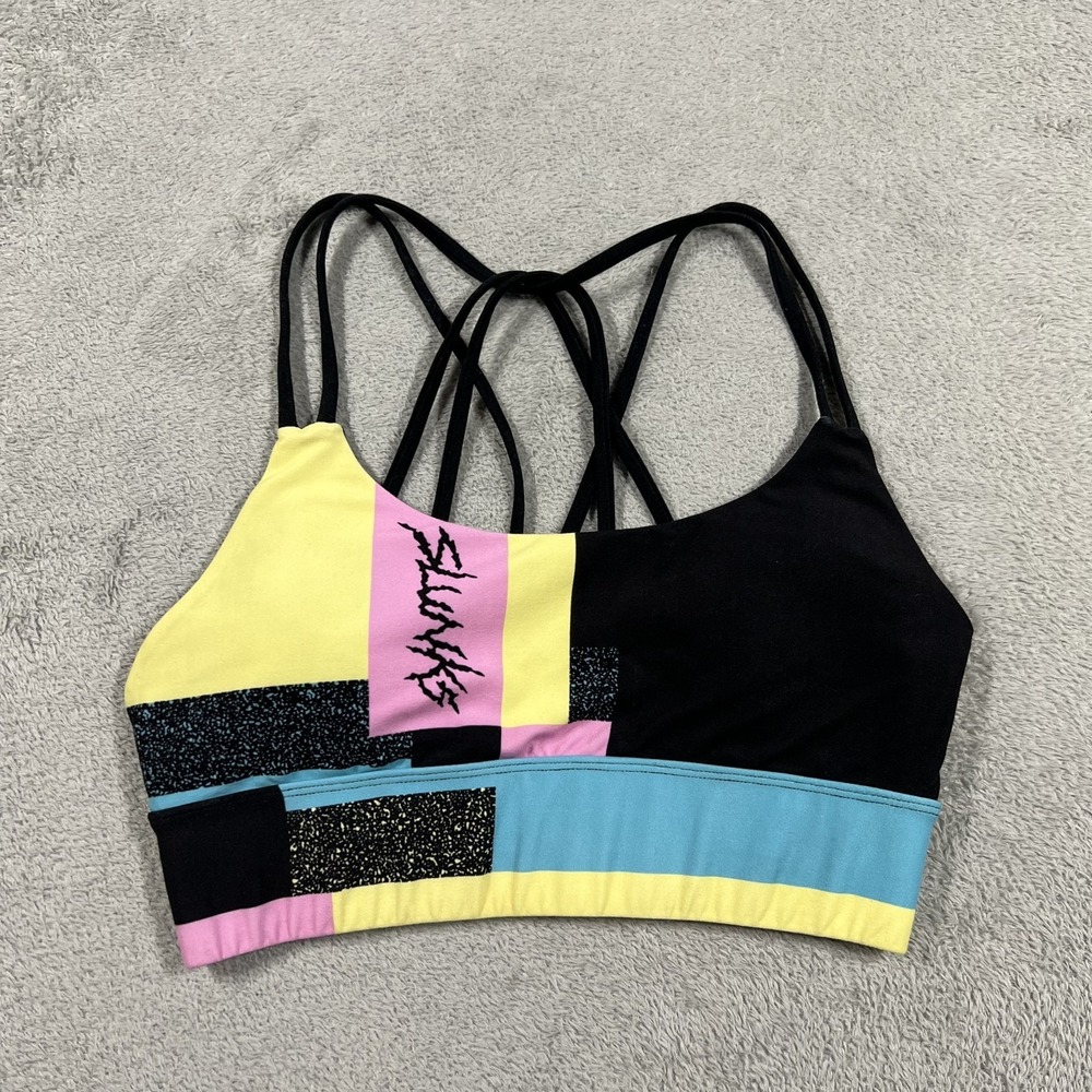 Slunks High Impact Sports Bra Womens Medium Beach Volleyball Athletic